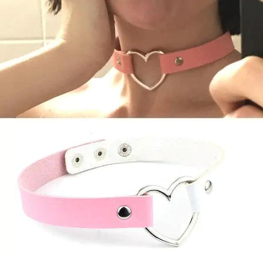 Chic Leather Collar - MANDOTOS