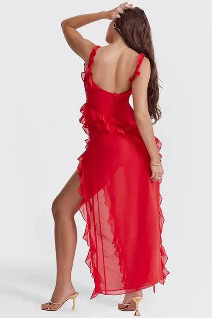 Chic Maxi Dress Elegance - MANDOTOS