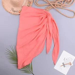 LuxeWave Chiffon Beach Wrap | Effortless Chic & Versatile Cover-Up for All-Day Style - MANDOTOS