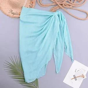 LuxeWave Chiffon Beach Wrap | Effortless Chic & Versatile Cover-Up for All-Day Style - MANDOTOS