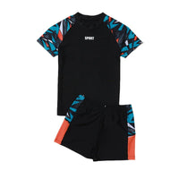 Children's Swimwear Boys' Swim Trunks 2026 New Model Kids' Swimwear for Older Children Youth Two-Piece Hot Spring Swimwear - MANDOTOS INTERNATIONAL