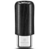 Cigarloong Portable Stainless Steel Cigar Case Anti-pressure Travel Leather Cigar Humidor Box - MANDOTOS INTERNATIONAL