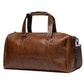 Classic Leather Duffel Bag - MANDOTOS