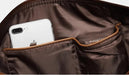 Classic Leather Duffel Bag - MANDOTOS