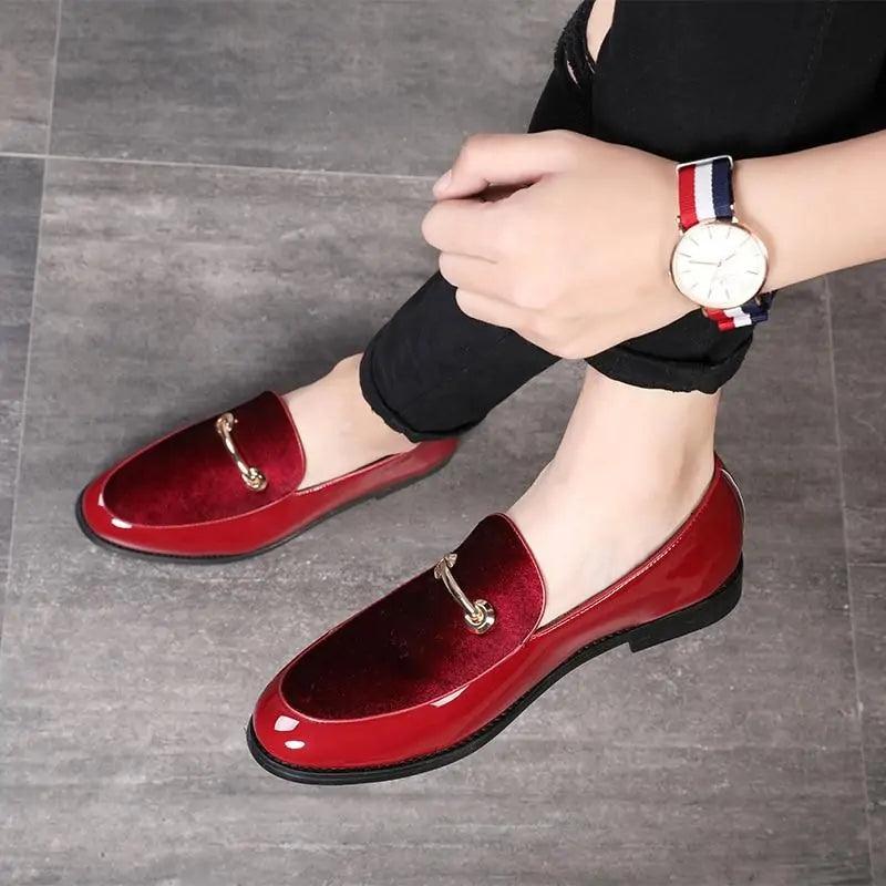 Classic Leather Loafers - MANDOTOS