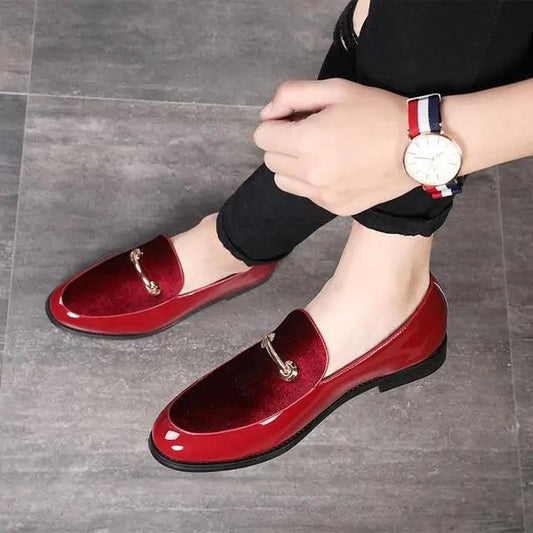 Classic Leather Loafers - MANDOTOS