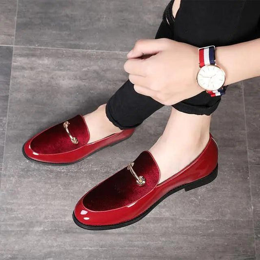 Classic Leather Loafers - MANDOTOS