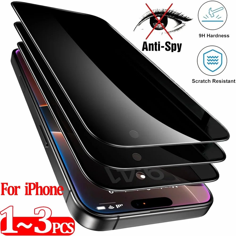 Premium Tempered Glass Screen Protector for iPhone Generations 11-17 - Clear Glass Film - MANDOTOS INTERNATIONAL