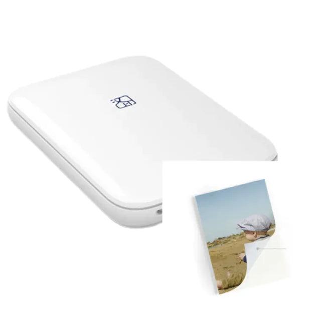 Color Photo Printer Portable Full Color Wireless Photo Printer USB Bluetooth Thermal Sublimation Printer - MANDOTOS