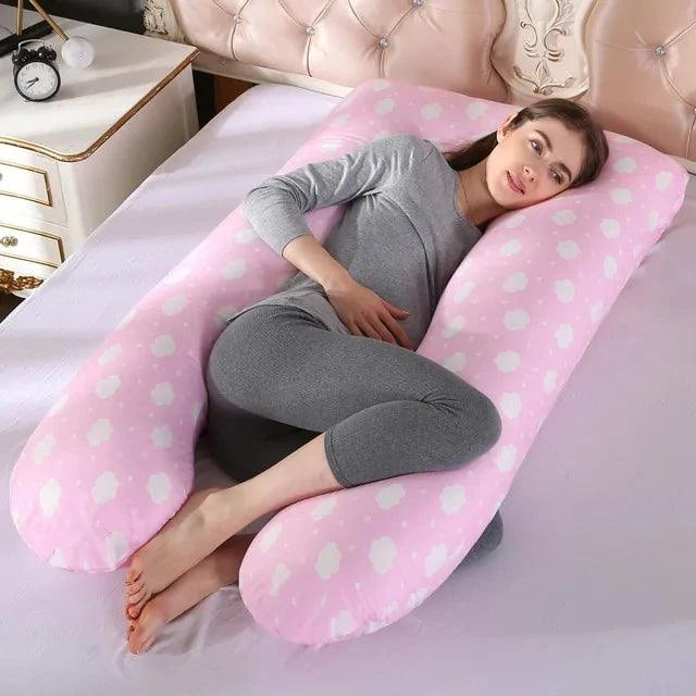 Comfort Cradle Pregnancy Pillow - U Shape - MANDOTOS