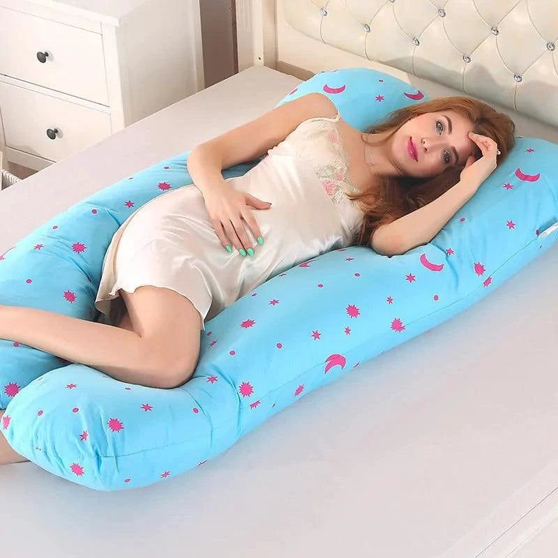 Comfort Cradle Pregnancy Pillow - U Shape - MANDOTOS