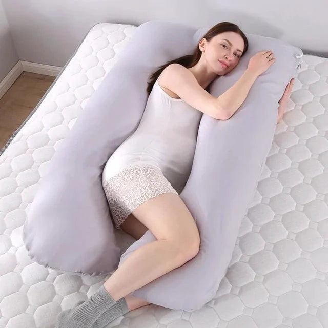Comfort Cradle Pregnancy Pillow - U Shape - MANDOTOS