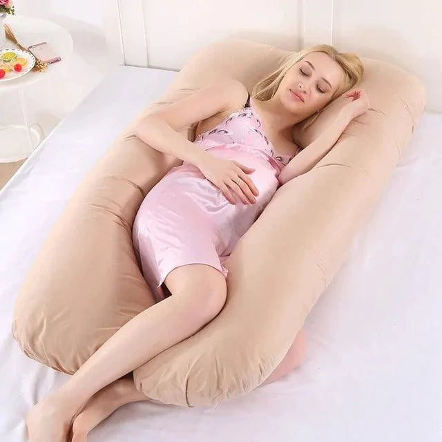 Comfort Cradle Pregnancy Pillow - U Shape - MANDOTOS