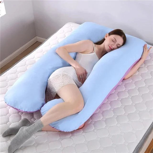 Comfort Cradle Pregnancy Pillow - U Shape - MANDOTOS