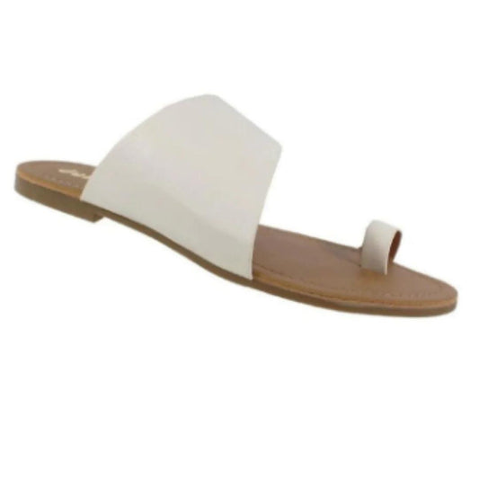 ComfyDay White Sandals - MANDOTOS