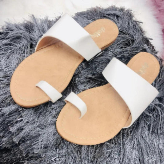 ComfyDay White Sandals - MANDOTOS
