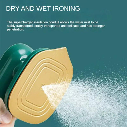 Compact DualMode Steam Brush - MANDOTOS