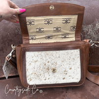 Grace Tooled Leather Purse by Countryside Co: Stylish & Functional Statement Piece - MANDOTOS