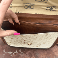 Grace Tooled Leather Purse by Countryside Co: Stylish & Functional Statement Piece - MANDOTOS