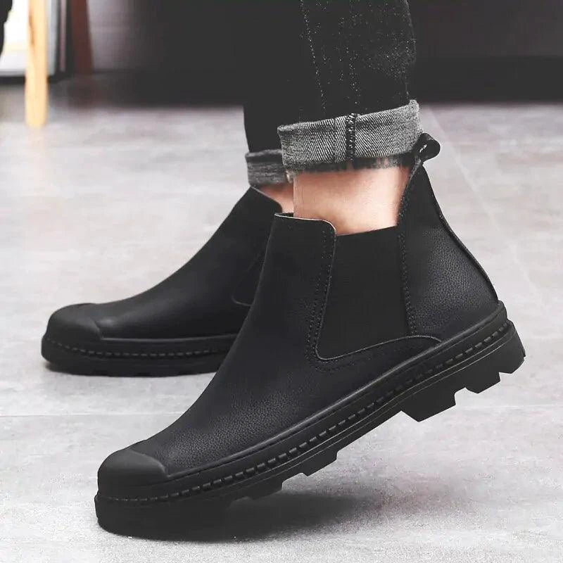 Cozy Leather Footwear - MANDOTOS