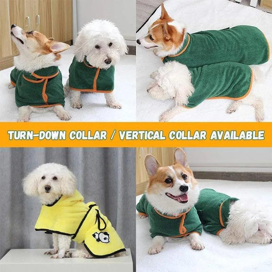 Cozy Pet Bath Wrap - MANDOTOS