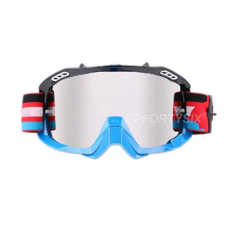 Custom Motorbike ATV Goggles Motocross Glasses Off Road Dirt Bike Motorcycle Helmet Goggle Ski Sport Mountain Bike Sunglasses - MANDOTOS INTERNATIONAL