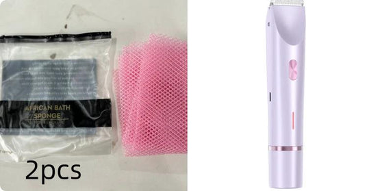 2 In 1 Hair Remover Women's Double Head Shaver Private Pubic Hair Trimmer Electric Razor Wet Dry Electric Body Hair - MANDOTOS INTERNATIONAL0