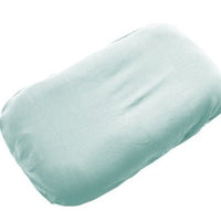 Baby nest bed cushion, mint blue cotton, portable infant cradle by Ancient Energy
