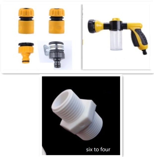 2-in-1 Car House Water Gun | 35W-150W Power | 8 Spray Types - MANDOTOS INTERNATIONAL0