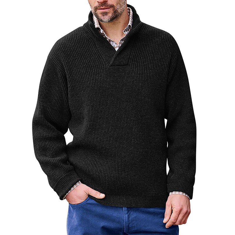 Men's High Neck Classic Sweater
