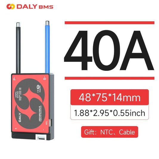 DALYBMS 20A 30A 60A For 4S12V Lifepo4 battery pack Li-ion 7S 24V 10S 36V Protect charge and discharge with passive balancer - MANDOTOS