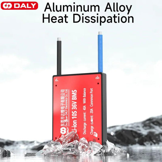 DALYBMS 20A 30A 60A For 4S12V Lifepo4 battery pack Li-ion 7S 24V 10S 36V Protect charge and discharge with passive balancer - MANDOTOS