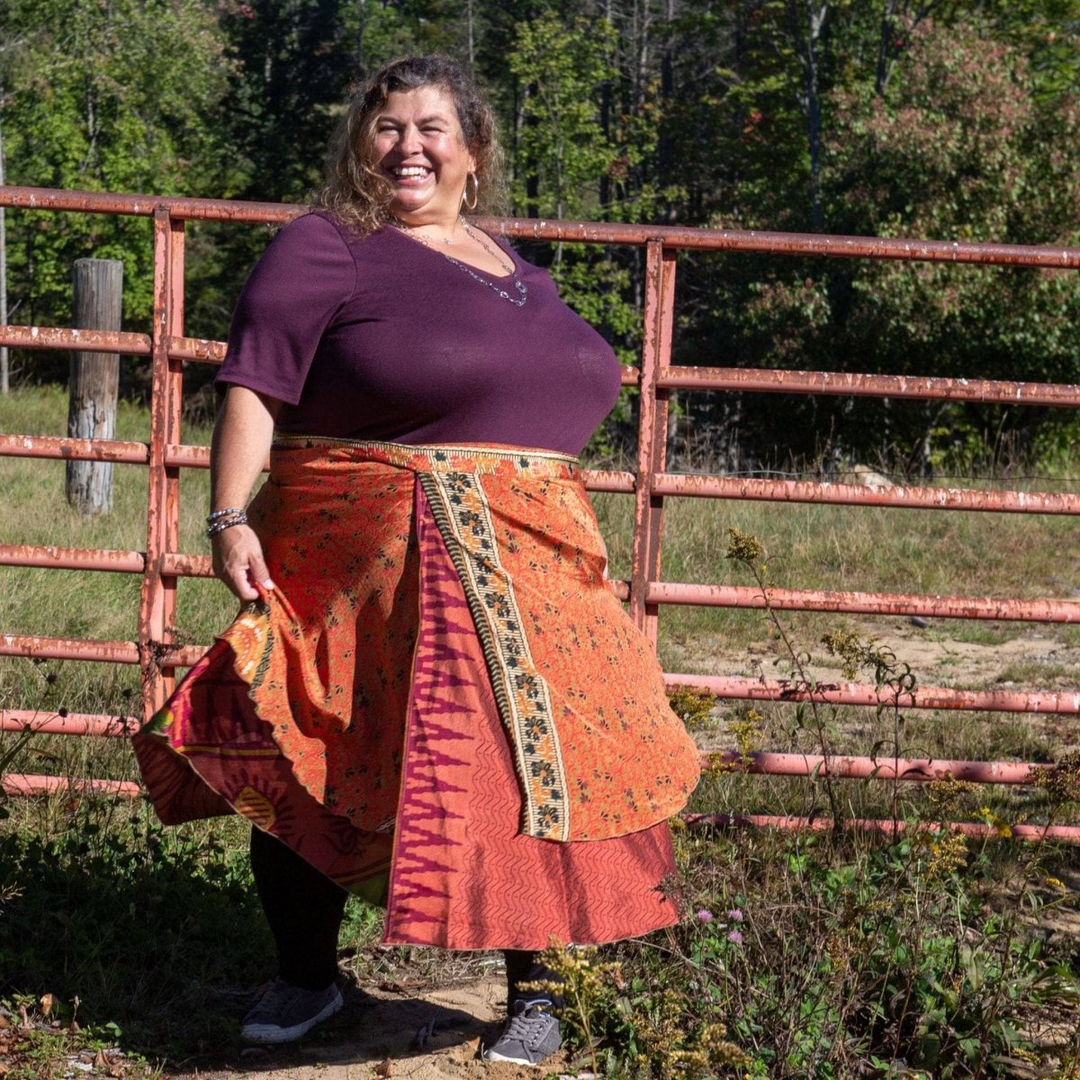 The Original Sari Wrap Skirt - MANDOTOS INTERNATIONALClothing and Accessories