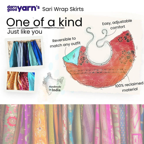 The Original Sari Wrap Skirt - MANDOTOS INTERNATIONALClothing and Accessories