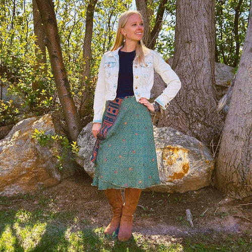 The Original Sari Wrap Skirt - MANDOTOS INTERNATIONALClothing and Accessories