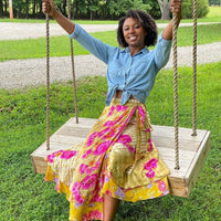 The Original Sari Wrap Skirt - MANDOTOS INTERNATIONALClothing and Accessories