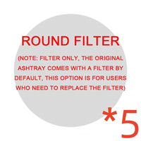 Smoke Removal Air Purification Ashtray Anion Purification Practical Automatic Purifier Ashtray Portable Gadgets For Car Ashtray MANDOTOS