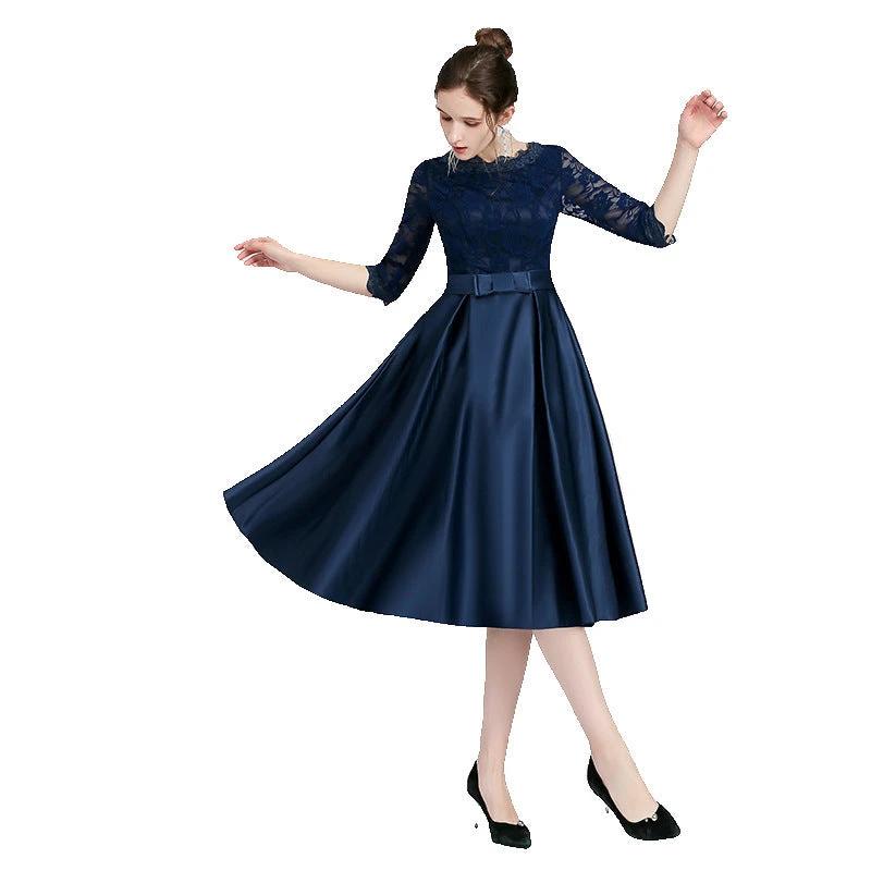Versatile Casual Mid Length Evening Dress For Women MANDOTOS