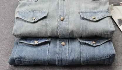 Denim Longsleeves - MANDOTOS