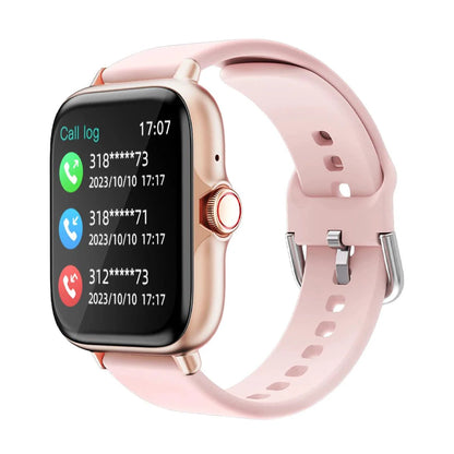 SmartTech 1.83'' Waterproof Smart Watch - Call & Message Alerts, Sleep Monitoring, Sports Pedometer for iPhone & Android - MANDOTOS
