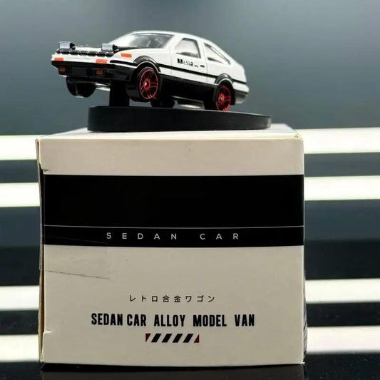 Drift Rotating Auto Turning Gyroscope Alloy AE86 Car Model Interior Center Console Decorative Ornaments Christmas Holiday Gifts - MANDOTOS