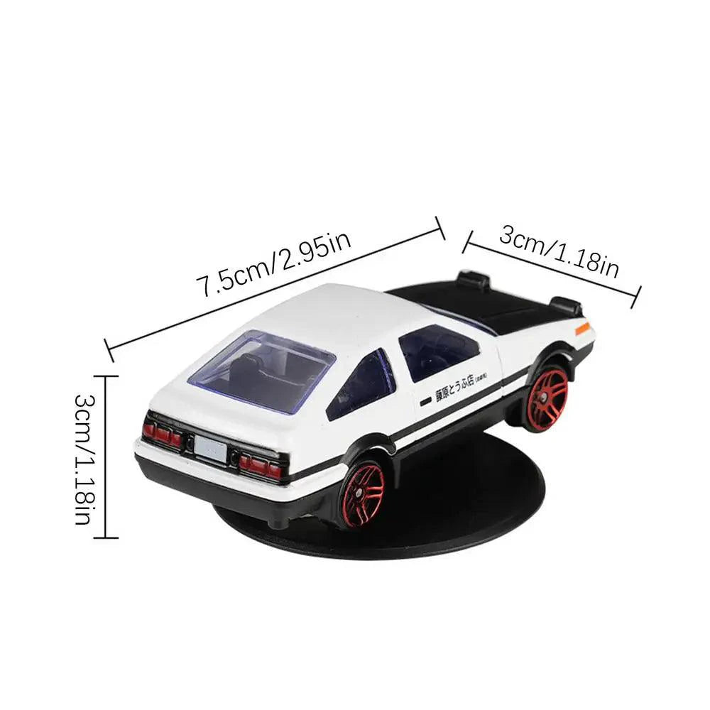Drift Rotating Auto Turning Gyroscope Alloy AE86 Car Model Interior Center Console Decorative Ornaments Christmas Holiday Gifts - MANDOTOS