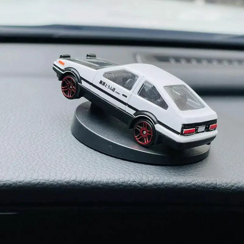 Drift Rotating Auto Turning Gyroscope Alloy AE86 Car Model Interior Center Console Decorative Ornaments Christmas Holiday Gifts - MANDOTOS