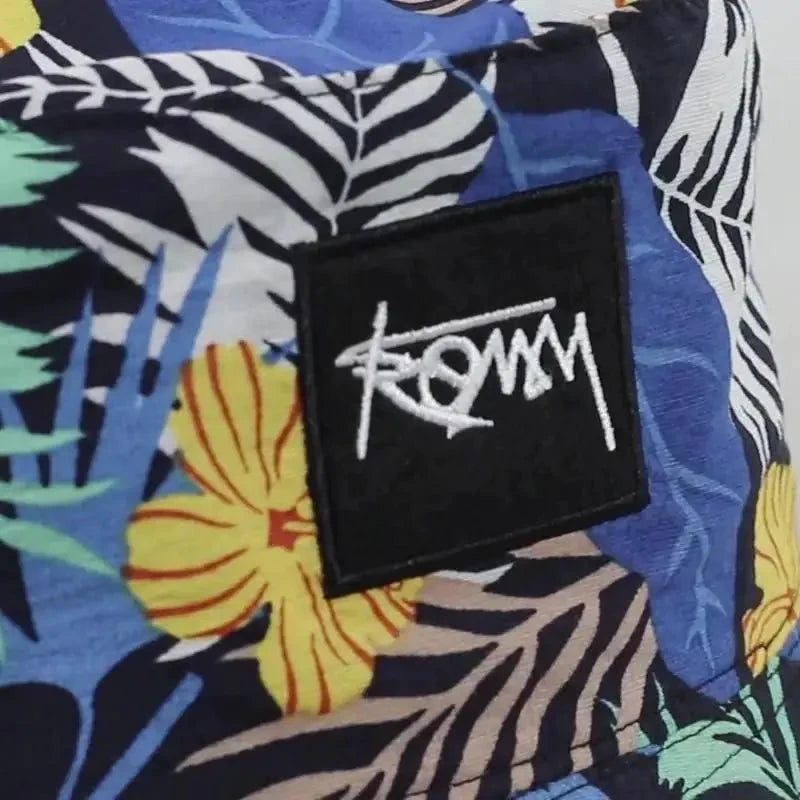 Tropical Vibes Dual-Style Men's Hawaiian Bucket Hat - Embrace Adventure in Every Season - MANDOTOS