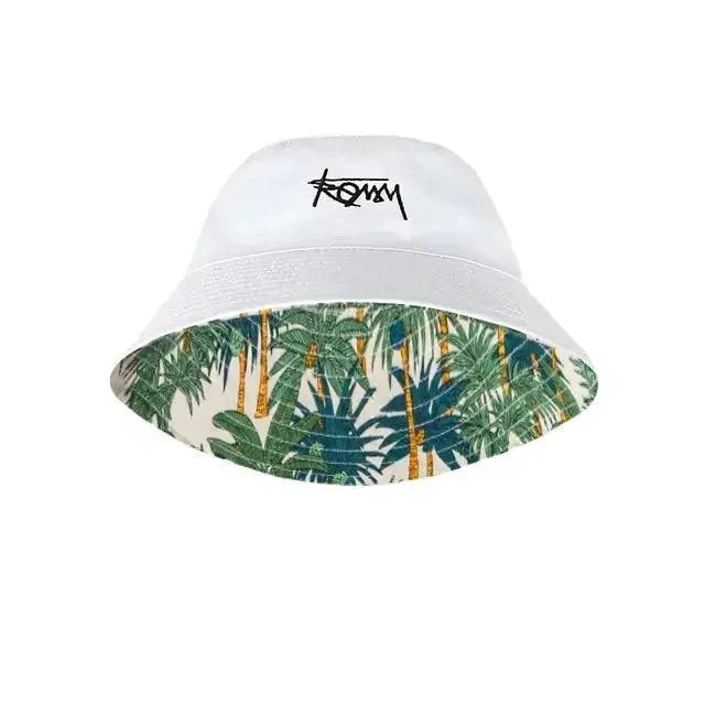Tropical Vibes Dual-Style Men's Hawaiian Bucket Hat - Embrace Adventure in Every Season - MANDOTOS