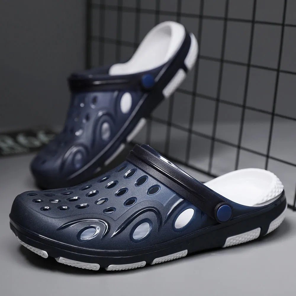 Baotou Sandals Outdoor Wear Half Drag Beach Shoes Men - MANDOTOS INTERNATIONAL0