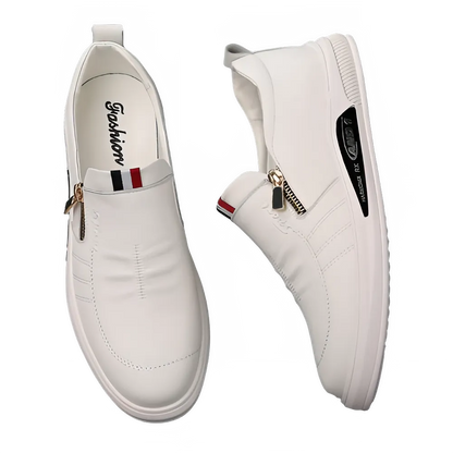 Men's Genuine Leather Loafers: Luxurious Comfort & Style - MANDOTOS