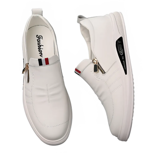 Men's Genuine Leather Loafers: Luxurious Comfort & Style - MANDOTOS