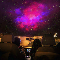 Creative Astronaut Galaxy Starry Sky Projector Nightlight USB Atmospher Bedroom Table Lamp MANDOTOS