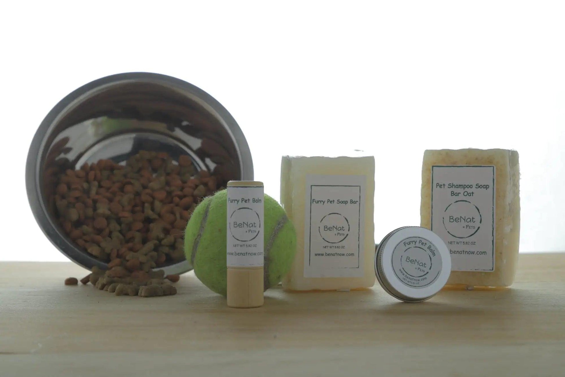 EcoPure Pets: 3-Piece Natural Grooming Kit - MANDOTOS
